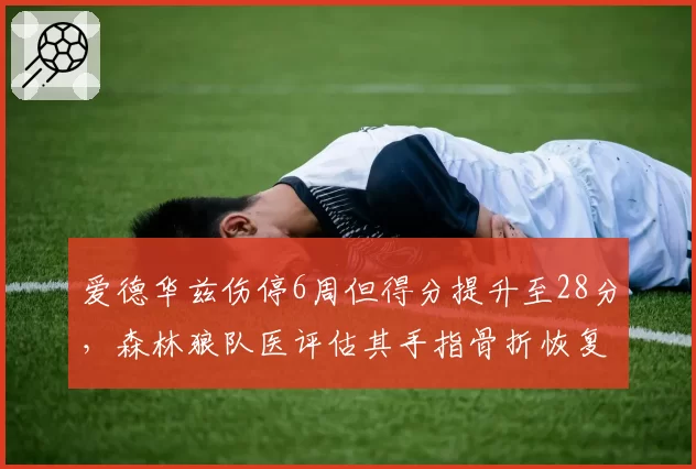 爱德华兹伤停6周但得分提升至28分,森林狼队医评估其手指骨折恢复良好。
